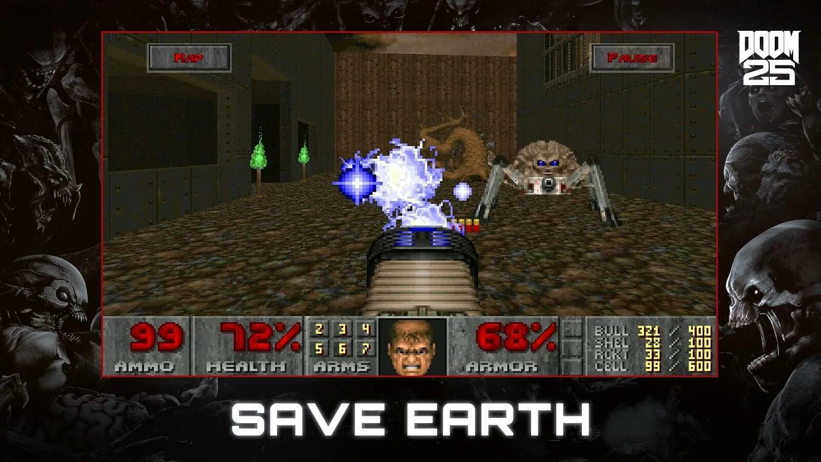 Doom 2 IOS игра. Дум 1993 Android. Дум на андроид встроенный кэш