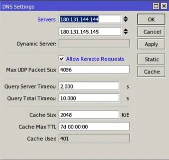 Dns setup