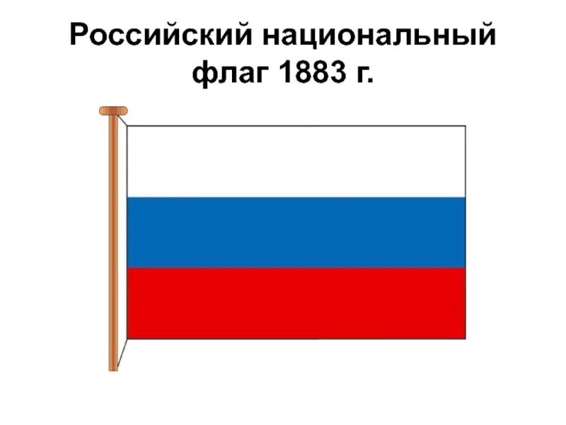 Русский национальный ф. Национальный флаг 1883 г.. Флаг России 1883. Флаг России 1883 года. Новый русский национальный флаг.