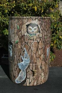 Кот на бочке