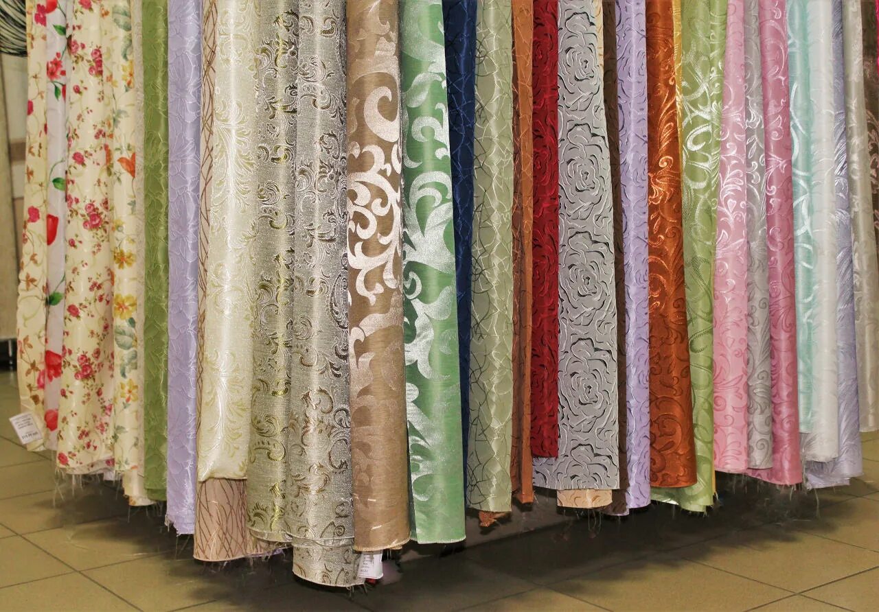 ткани для штор ширина рулона.