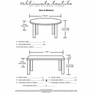 Table width