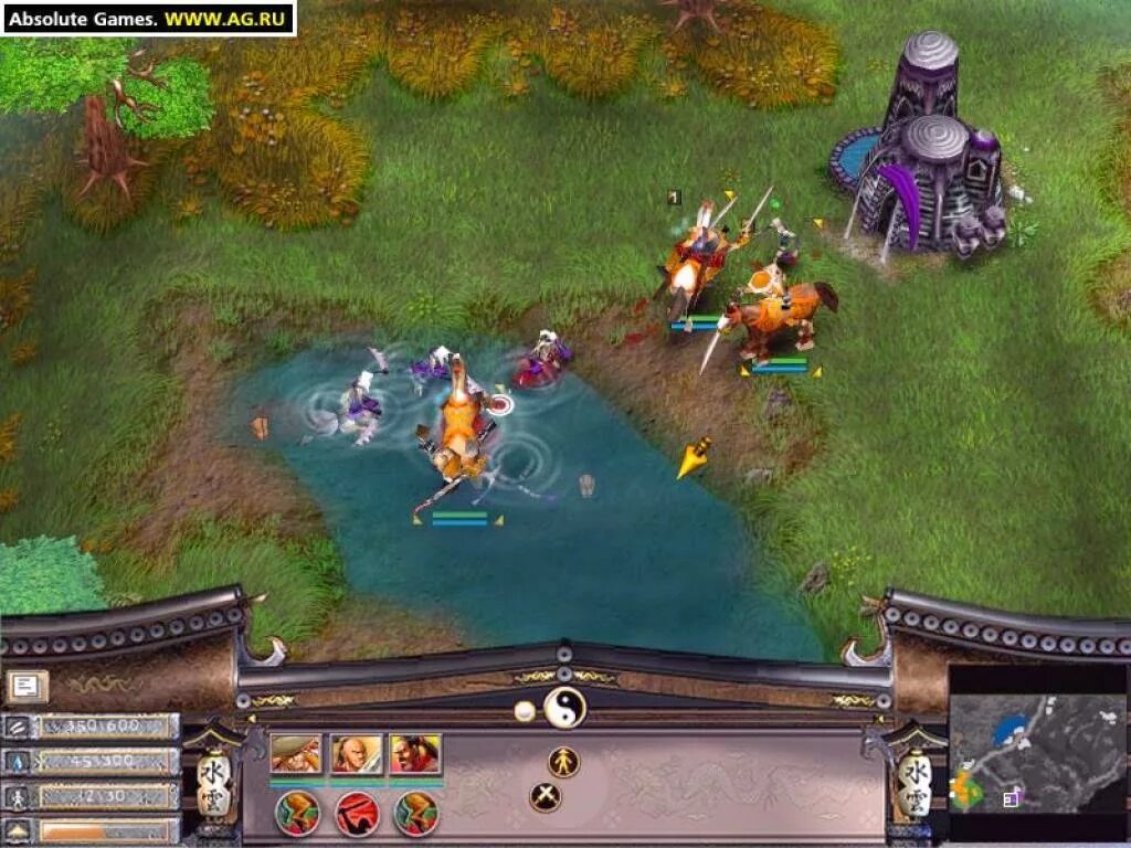 Battle Realms (2001). Игра Battle Realms. Battle Realms стратегия. Battle Realms: Winter of the Wolf.