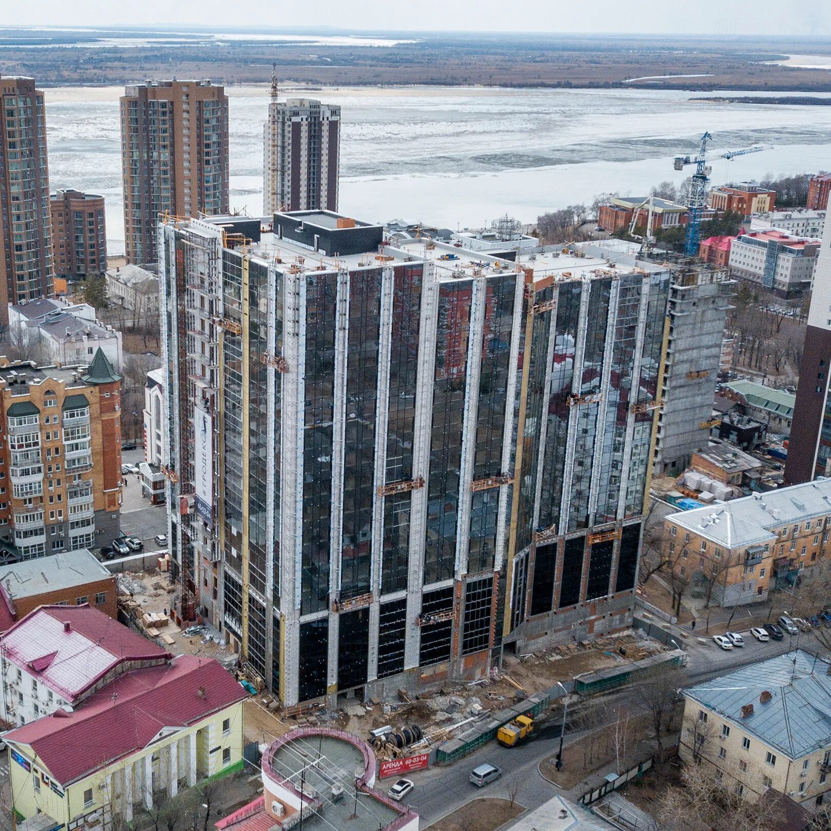 Новый дом хабаровск. Жк гродеков. гродеков дом хабаровск. гродеков комсомольская 45. жд гродеков.
