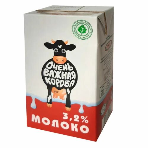 Молоко «очень важная корова», 3,2%, 1 л ультрапаст.. Корова молоко. Очень важная корова молоко 3.2. ЗМК молоко. Бутылка молока буренка раньше вмещала