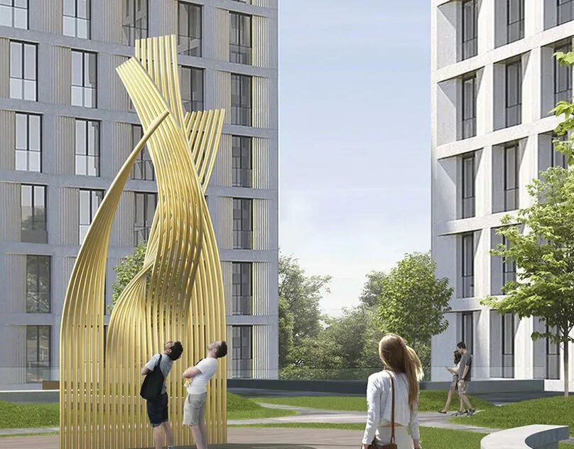 Художественный музей в миннеаполисе, сша фрэнк гери. Благоустройство пенза. Необычное в обычном рисунки. Вещь архитектура. Инсталляции из пластиковых стульев.