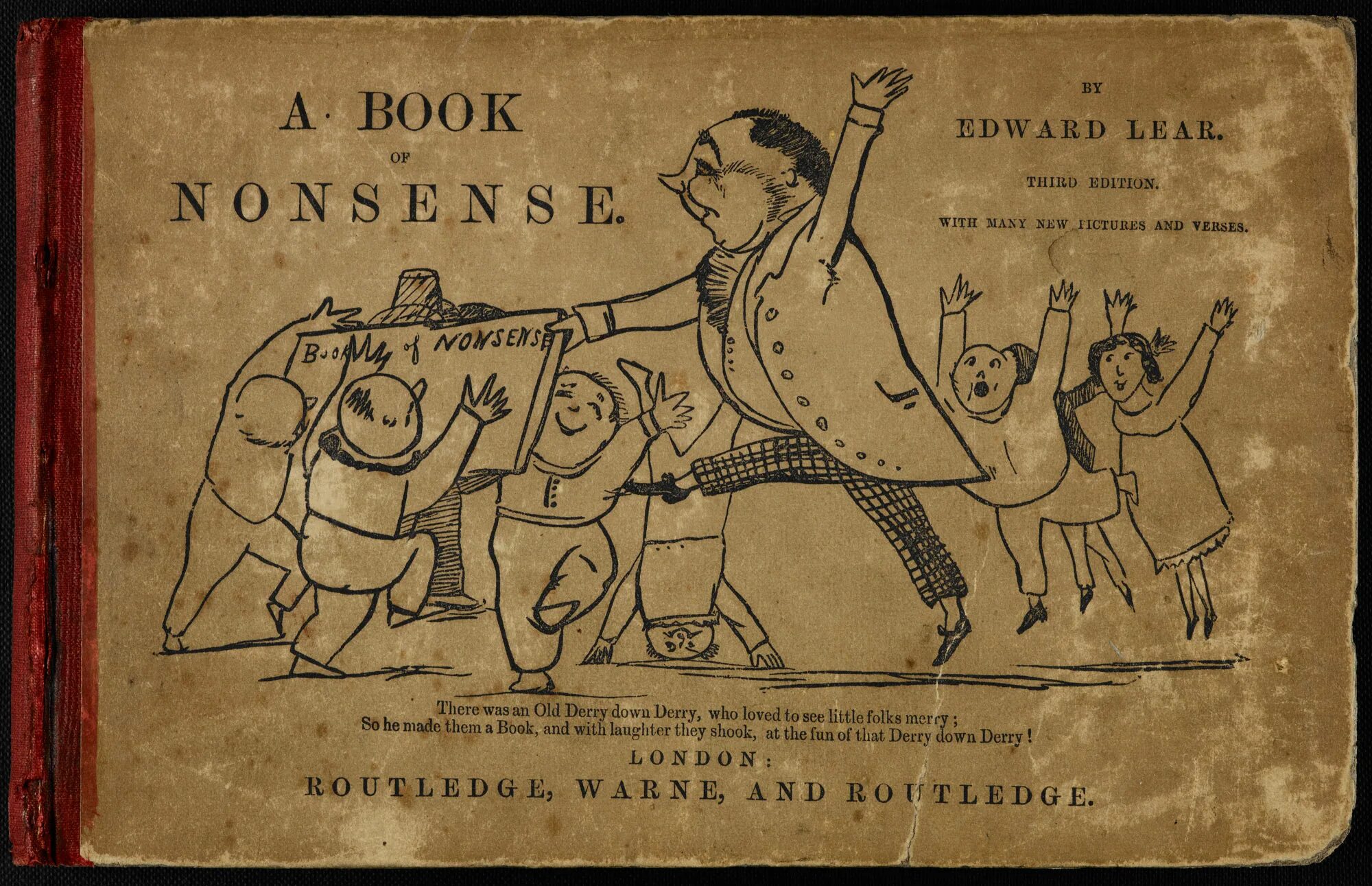 Did you saw a book. A book of nonsense Edward Lear.