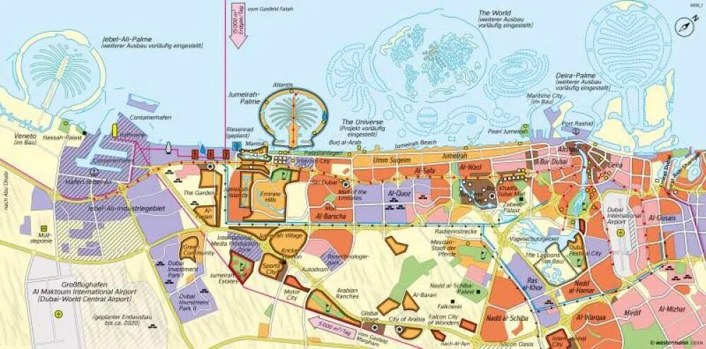 Как выглядит карта дубая Dubai Large City Map #Ad #Large, #spon, #Dubai, #Map, #City Adorable Design Map,