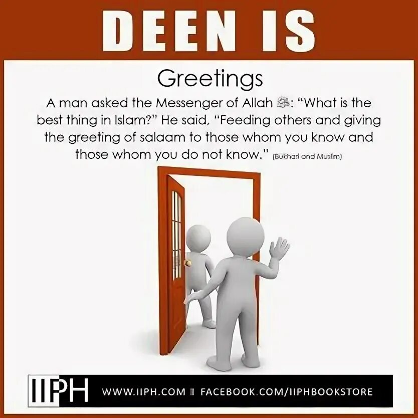 What does the greeting do