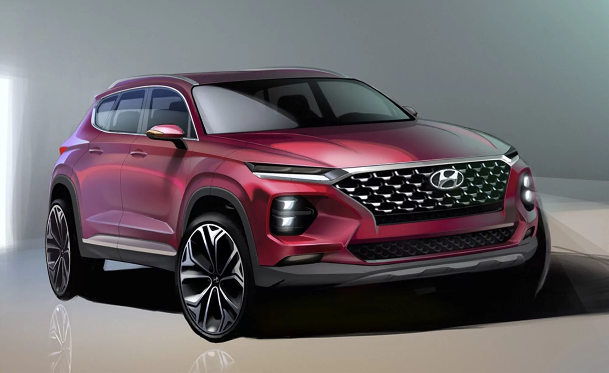 Новое авто кроссовер. Хёндай Санта Фе 2022 новый. Новый Hyundai Santa Fe 2019. Hyundai Santa Fe 2019 новое поколение. Хёндай Санта Фе 2022 новый кузов.