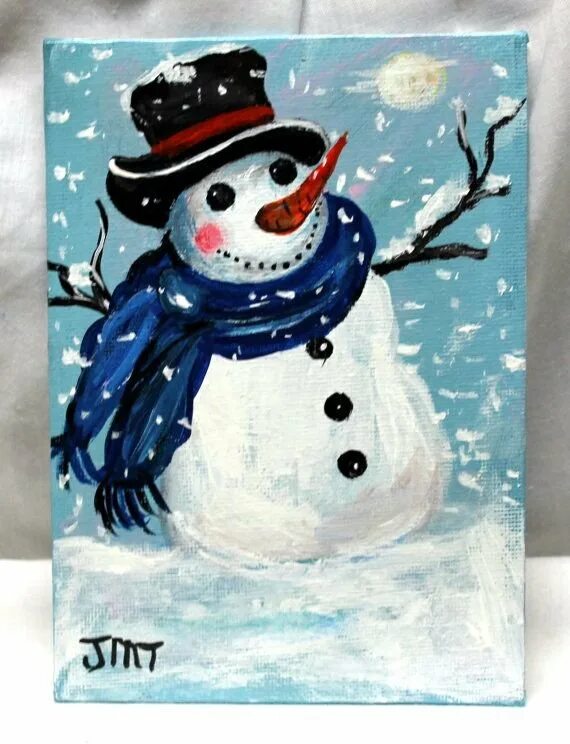 Снеговик красками. Снеговик рисунок мастер класс. Снеговик рисунок гуашью. Снеговик сложный. Рисование на тему новый год.