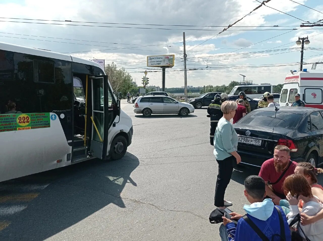 Происшествие в центре. Водитель автобуса.