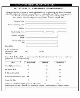 Survey form