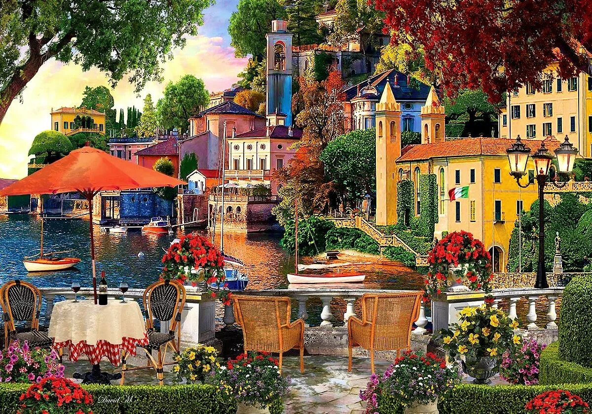 Coast david. David maclean картины. дэвид маклин художник. david maclean пазлы. пазл italy.