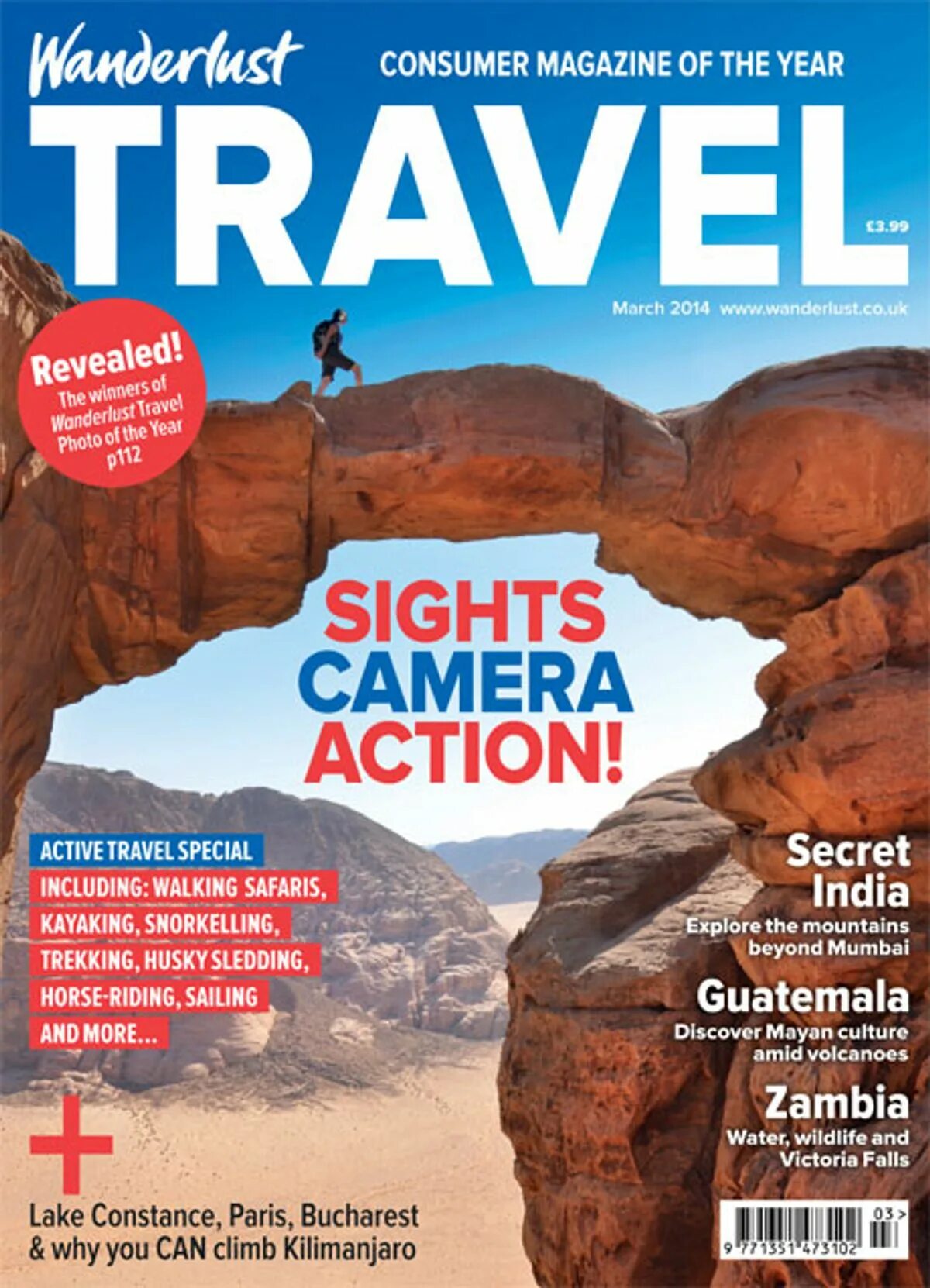 Travel magazines