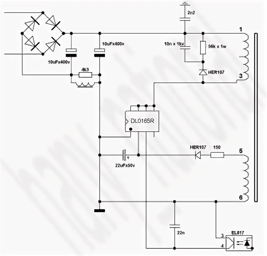 Pn8368 Интеграция 650 В Встроенного Вч Пусковая Сила Питания Mosfet Применяется 