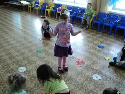 Подвижная игра бабочки