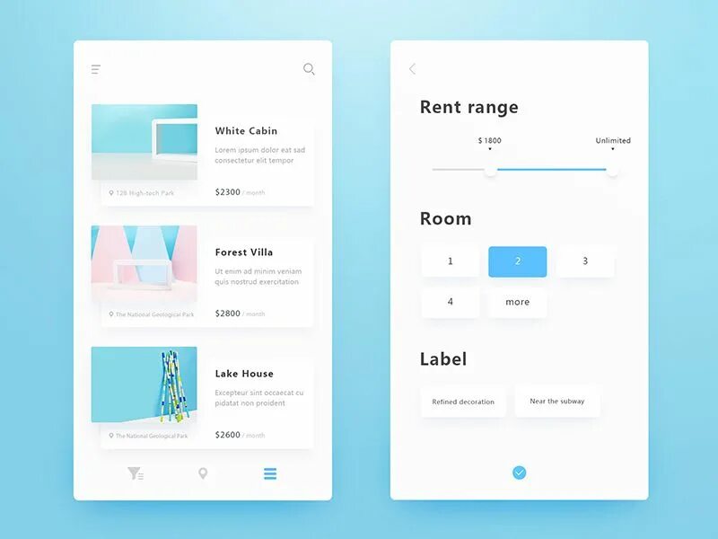 Ui filter