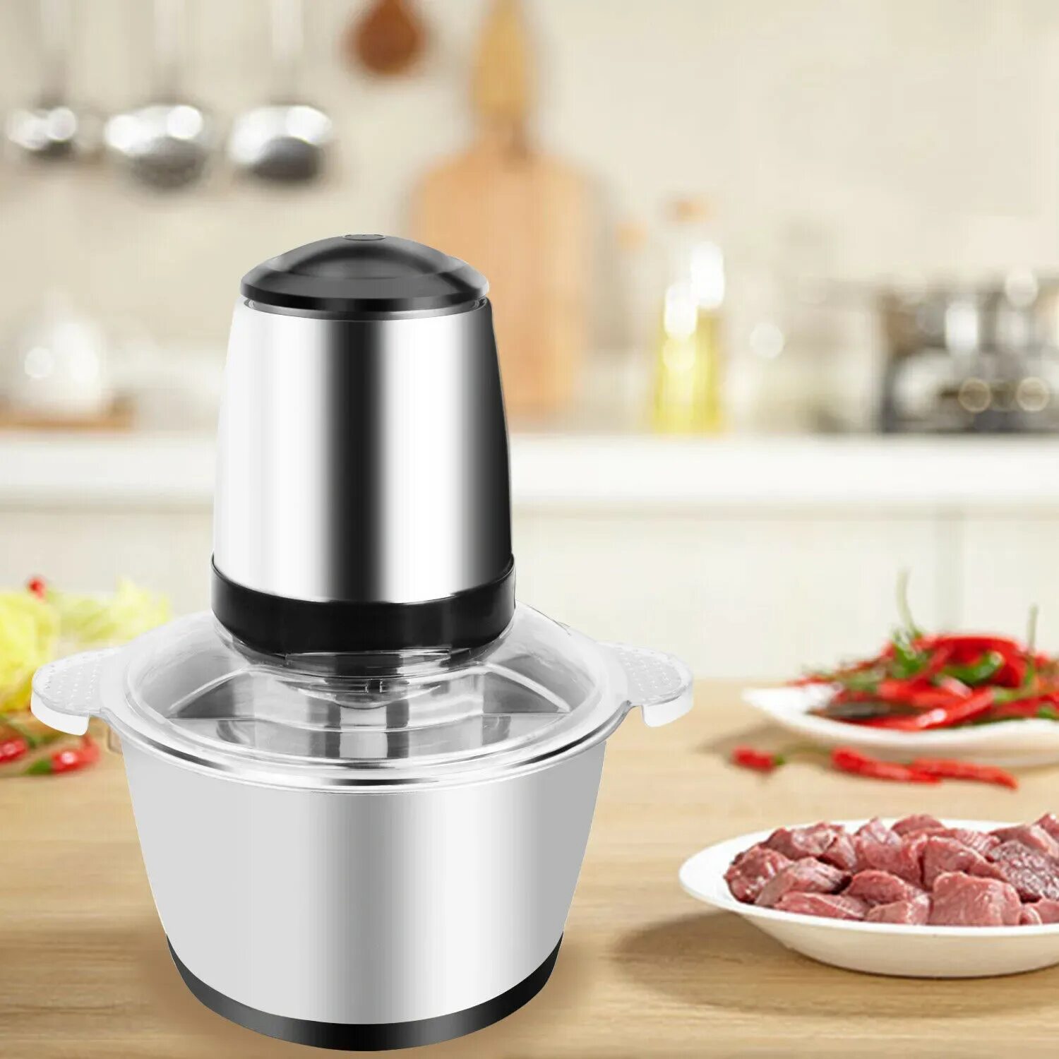 Измельчитель Electric meat Grinder. Измельчитель-мясорубка "Silver Kitchen". 3l / 2l емкость 304 нержавеющая сталь электрический измельчитель мясо /. Электрический измельчитель мясорубка модель SC 1288. Выбрать измельчитель для овощей