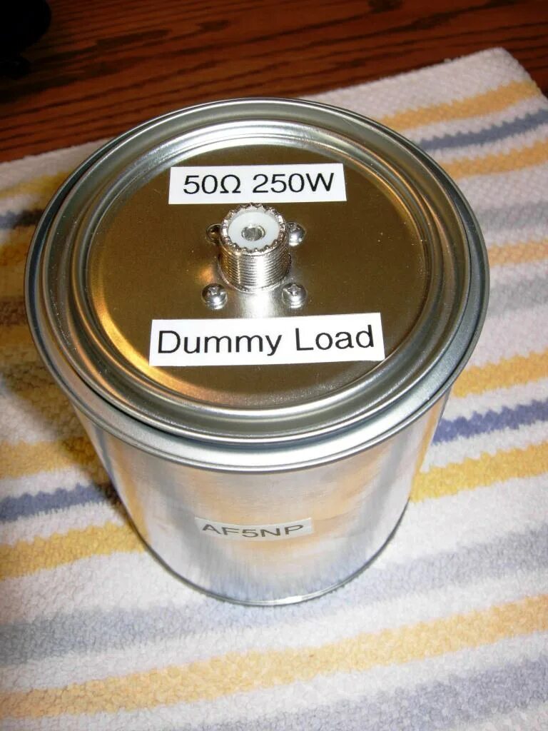 Car Dummy load. Dummy load inside. Dummy load DIY. 50 load