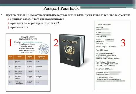 Pass back