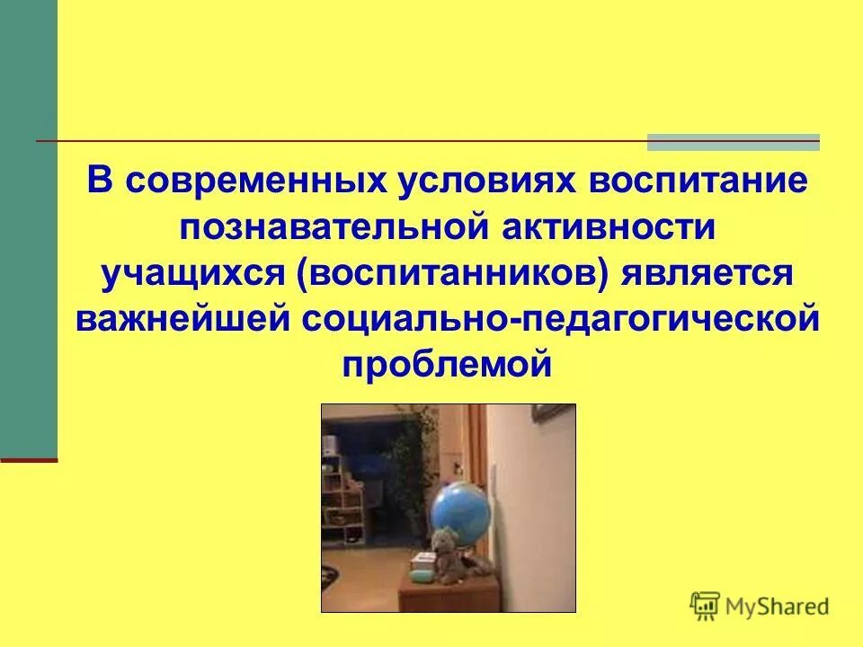 Познавательная активность обучающихся