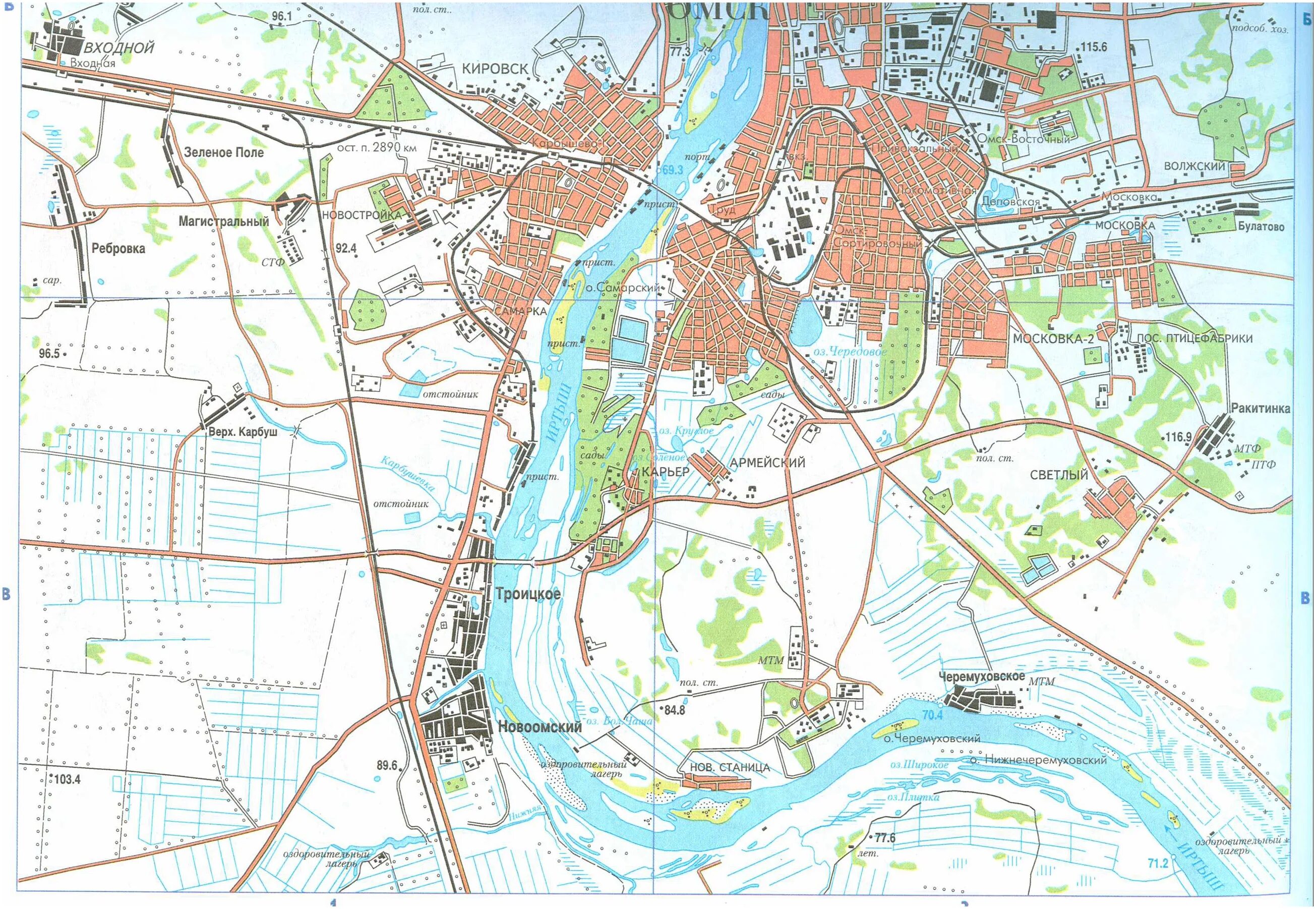 Омск местоположение. Подробная карта Омска. Омск схема города. Карта схема города Омска. Омск карта города с улицами.