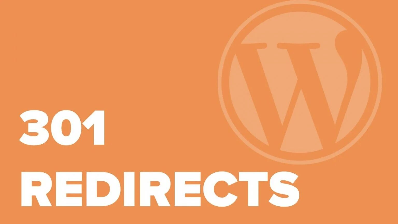 Wordpress редирект. Redirect.