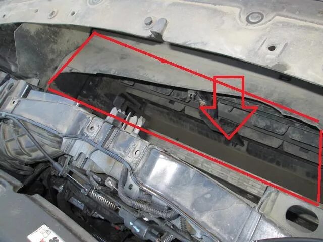 Как снять радиатор форд куга 2 Снятие переднего бампера форд куга Ford Kuga (1G), 2,5 л, 2012 года тюнинг DRI