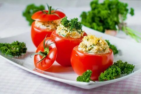 Сложные закуски из овощей