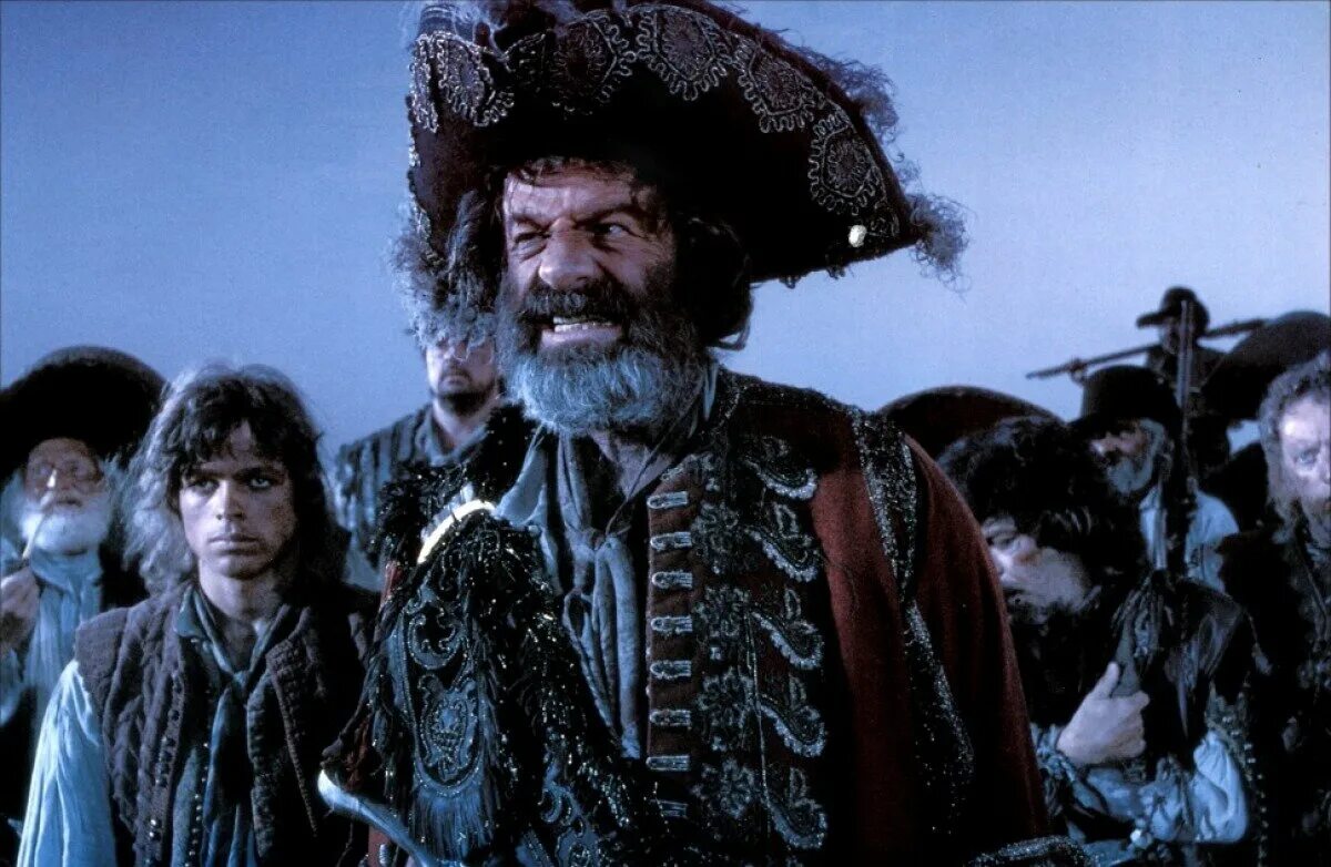 Кинофильмы пираты. Уолтер Мэттау пираты 1986.