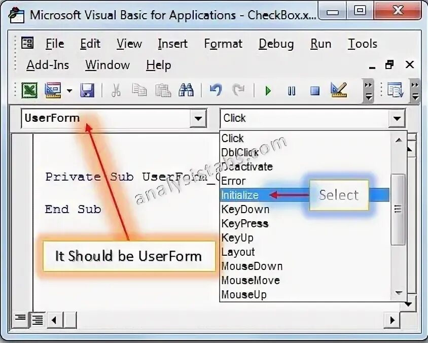 Vba box. Как удалить userform в vba excel. listbox vba. listview vba. checkbox vba.