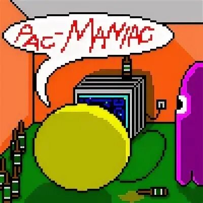 8 битный звук. Pac-Mania. Pac Mania Acorn Archimedes Sprites.