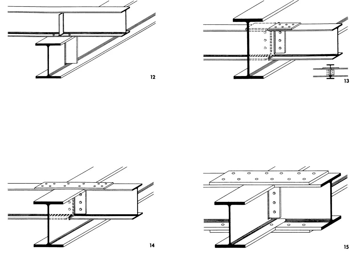 Узлы соединения балок. Узлы крепления двутавровых балок. Узел соединения двутавров балка. Крепление двутавровых Баллок. Узлы стыка двутавровой балки.
