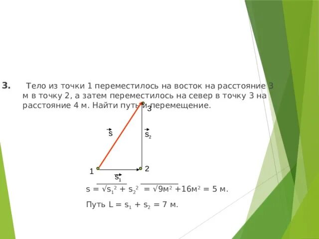 Как найти путь точки. Как найти путь точки