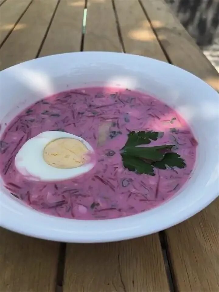 Свекольник с яйцом и огурцом. Свекольник с яйцом и огурцом