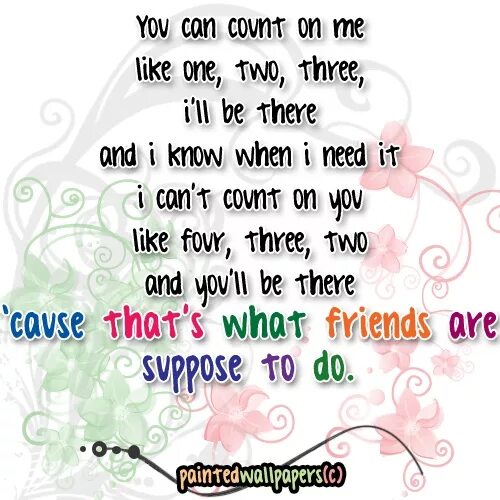 Count one and two. Count on me. count on me lyrics. you can count on me. count on me текст.