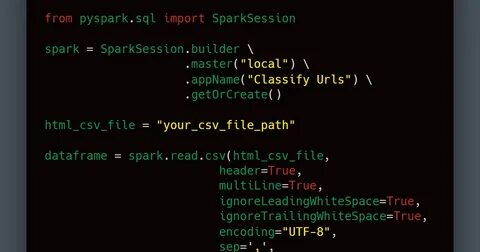 Spark read