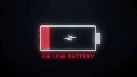 Пишет low battery