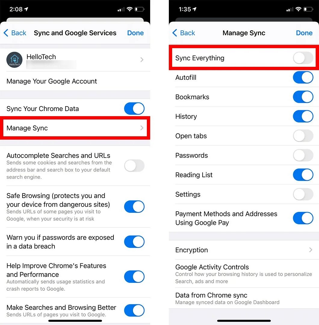 How to sync. How to sync