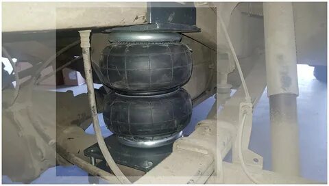 Установка пневмоподвески уаз