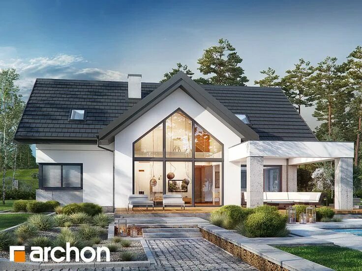 30+ Outstanding Exterior House Trends Ideas For 2019 Современный коттедж, Дом, П