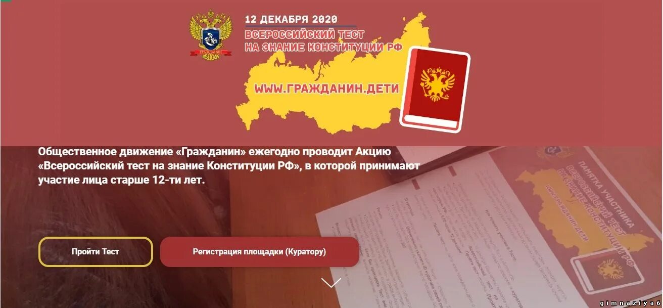 Гражданин дети рф тест