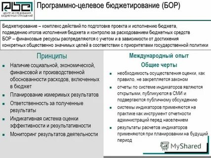 Бюджетирование на результат