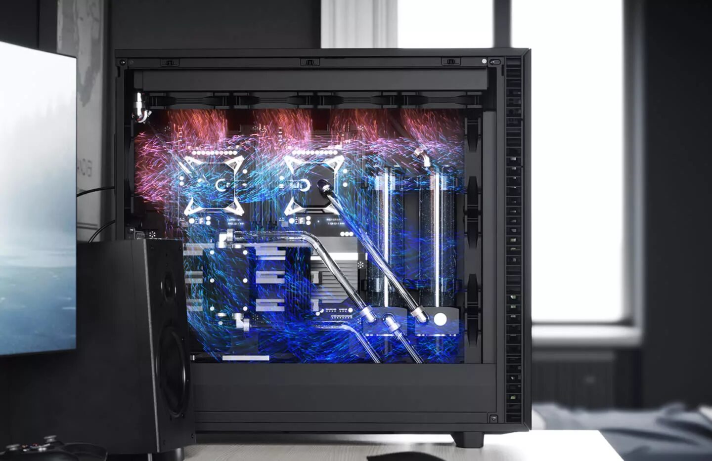 Fractal define xl. Fractal design define 7 dark tg. fractal design define 7 xl dark tg. корпус fractal design define 7 black - dark tg. корпус fractal design define 7 xl black - tg.