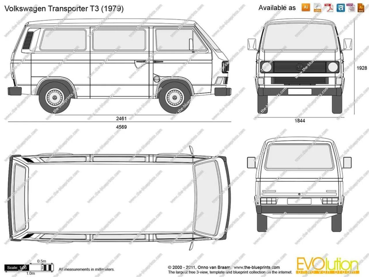 Volkswagen Transporter t3 чертеж. Volkswagen Transporter t4 фургон чертеж. Габариты транспортёра т2. Фольксваген Транспортер т3 чертеж. T 3 21 6