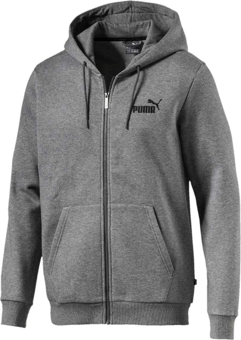 Толстовки мужские купить в москве. Толстовка Puma Essentials Fleece Hooded JKT. Толстовка adidas Essentials Fleece Full-zip Hoodie. Толстовка мужская Puma Essentials. Худи Puma мужские с капюшоном.