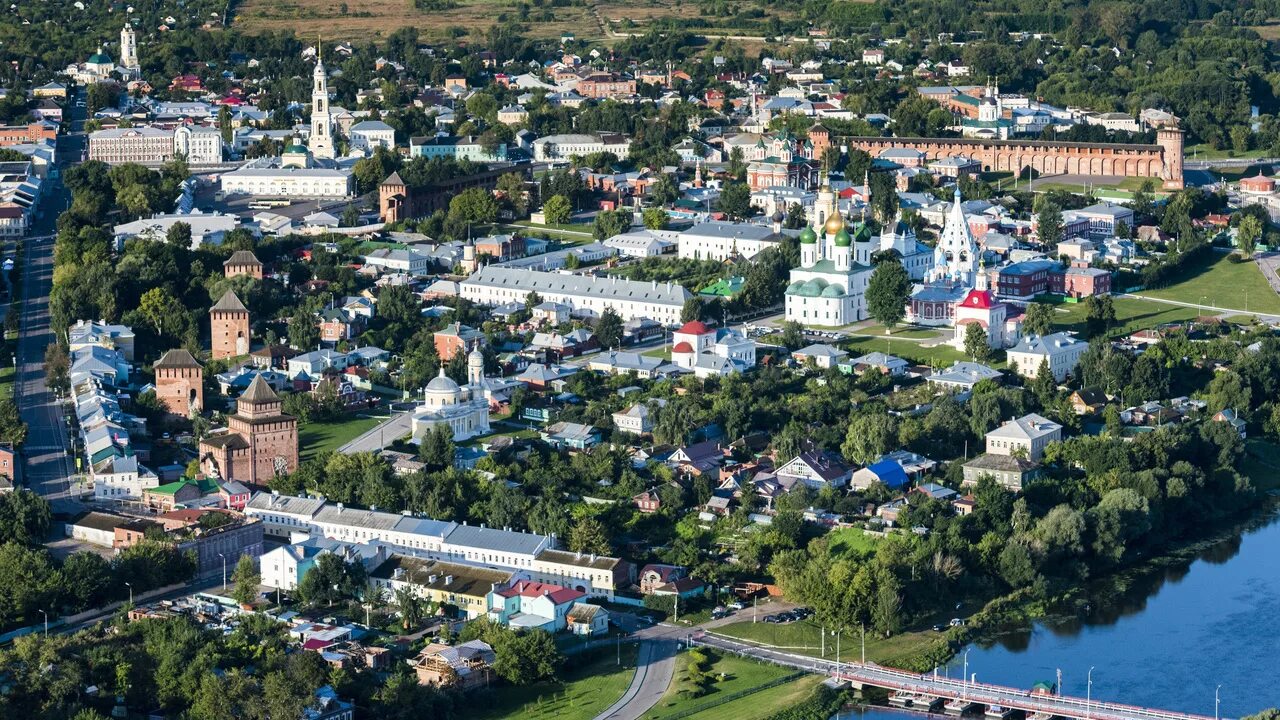 Коломна Подмосковье. Пригород Коломны. Сергиев Посад. Города Московской области. Коломна города 3