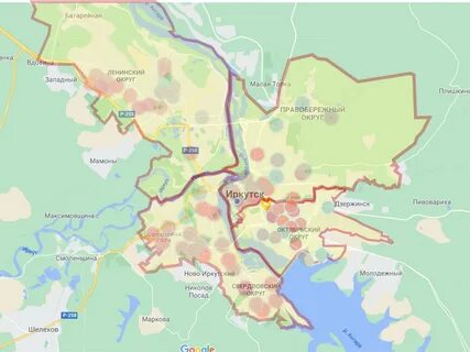 Отметьте город иркутск