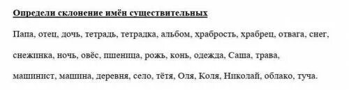 Просклонять слово папа. Определи склонение папа отец дочь тетрадь тетрадка. Склонение слова отец. Определить склонение папа. Склонение имени существительного отец.